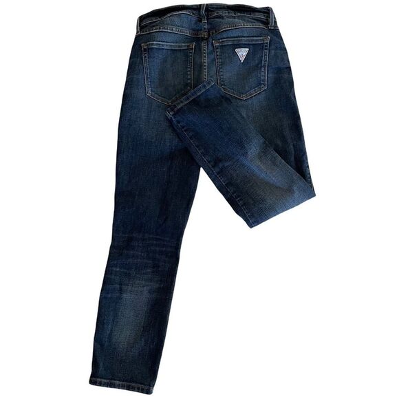 VINTAGE Early 90s Guess Crop Mid Jeans Size 26 - Picture 3 of 9
